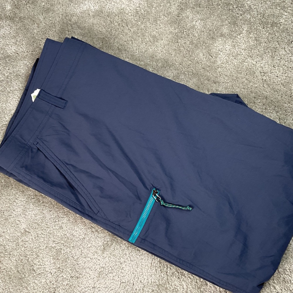 REI Co-op Hiking Pants Mens 42x32 Blue Gray Excellent Performance Trail Trousers - Picture 8 of 9